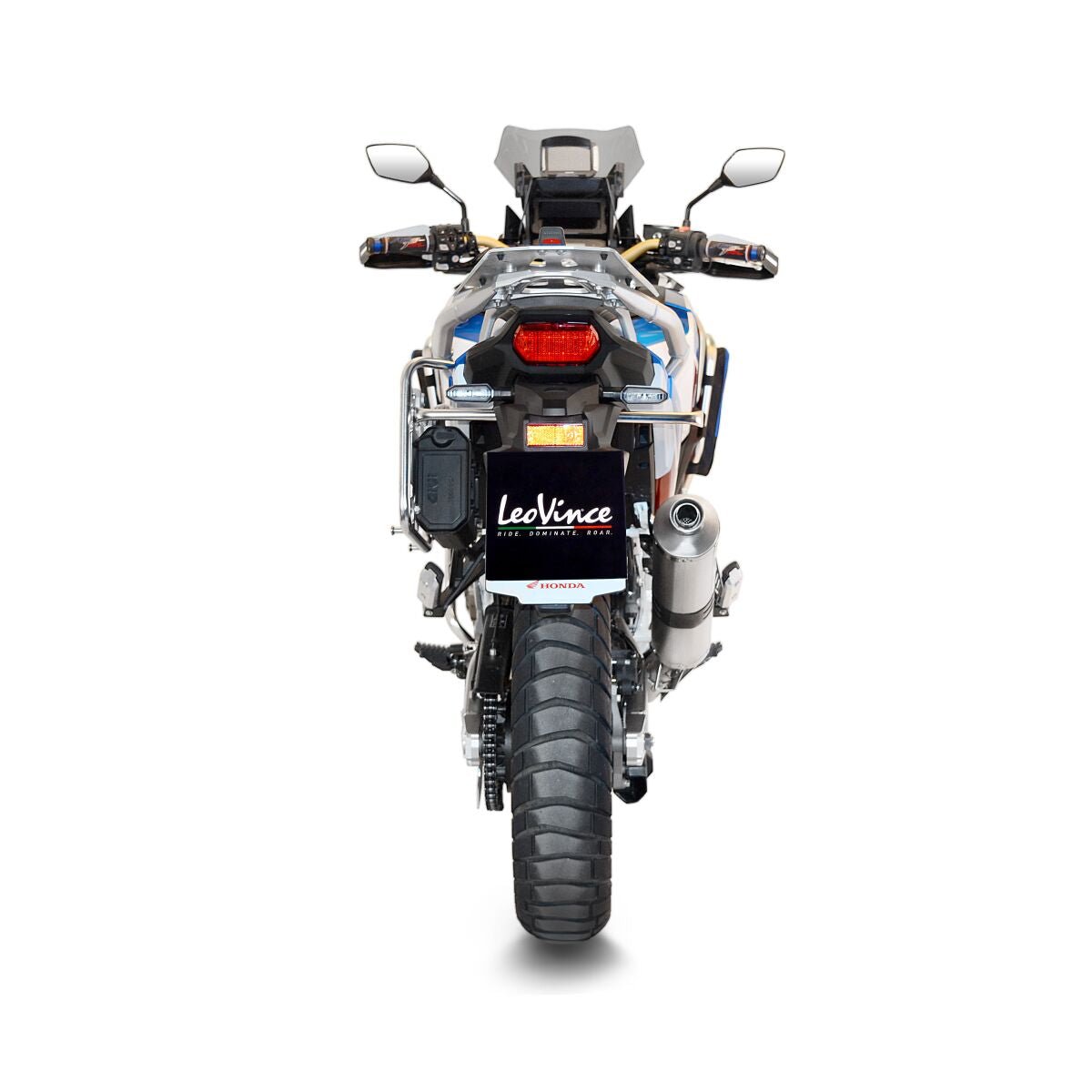 Honda CRF 1100 L Africa Twin / DCT 20 - 25 Slip - on udstødning - LeoVince LV - 1 Evo - Pitboxen.dk