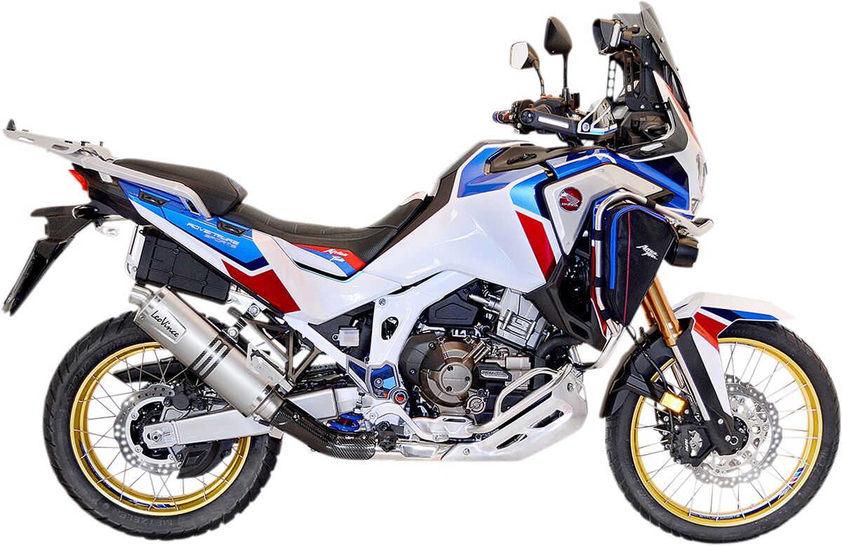 Honda CRF 1100 L Africa Twin / DCT 20 - 25 Slip - on udstødning - LeoVince LV - 1 Evo - Pitboxen.dk
