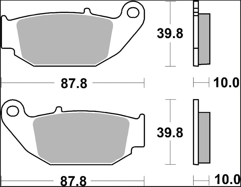 Honda CRF 250 L 13 - 20 m.fl. bremseklodser, Carbon keramisk CC - Brembo - Pitboxen.dk