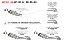 Honda CRF 250/300 RX 2020- Arrow udstødning. Slip-on udstødninger, komplette udstødninger, manifold/forrør. Find det hos Pitboxen.dk