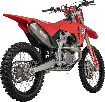 Honda CRF450R (25) komplet udstødning - Akrapovic Evolution - Pitboxen.dk