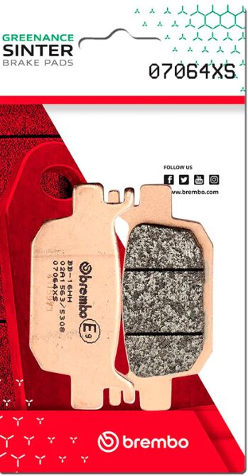 Honda Forza 05 - 23 m.fl. bremseklodser, sinter XS Scooter - Brembo - Pitboxen.dk