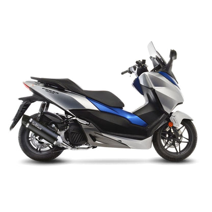 Honda Forza 125 17 - 20 Slip - on udstødning - LeoVince Nero - Pitboxen.dk