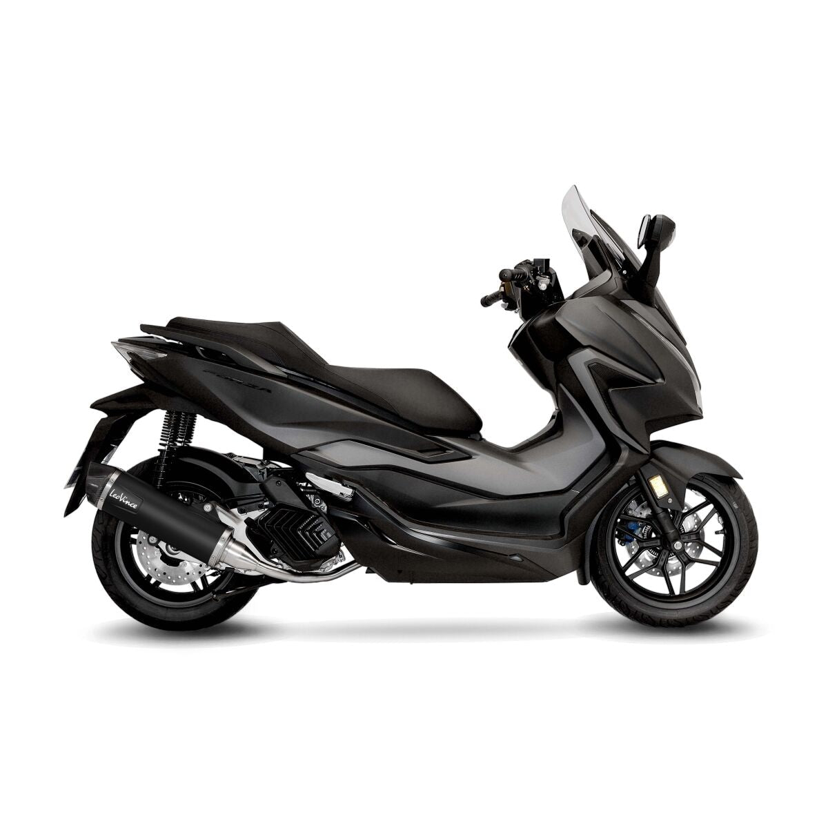 Honda Forza 125 21 - 24 Slip - on udstødning - LeoVince Nero - Pitboxen.dk