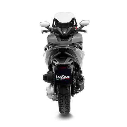 Honda Forza 350 21 - 24 Slip - on udstødning - LeoVince Nero Black - Pitboxen.dk