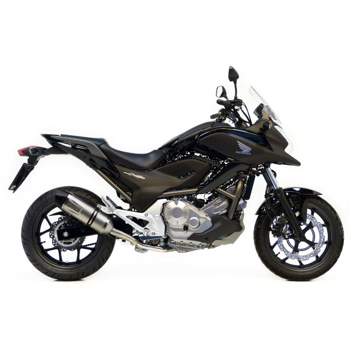 Honda NC 750 14 - 15 Slip - on udstødning - LeoVince LV - 1 Evo - Pitboxen.dk