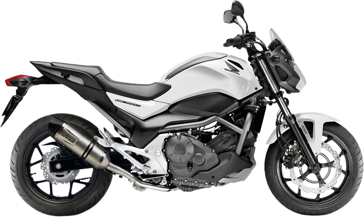 Honda NC 750 14 - 15 Slip - on udstødning - LeoVince LV - 1 Evo - Pitboxen.dk