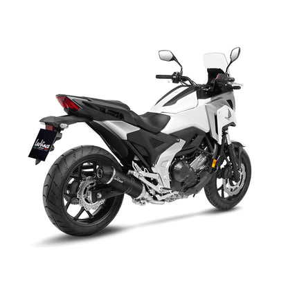 Honda NC 750 X 21 - 24 Slip - on udstødning - LeoVince LV - 1 Black - Pitboxen.dk