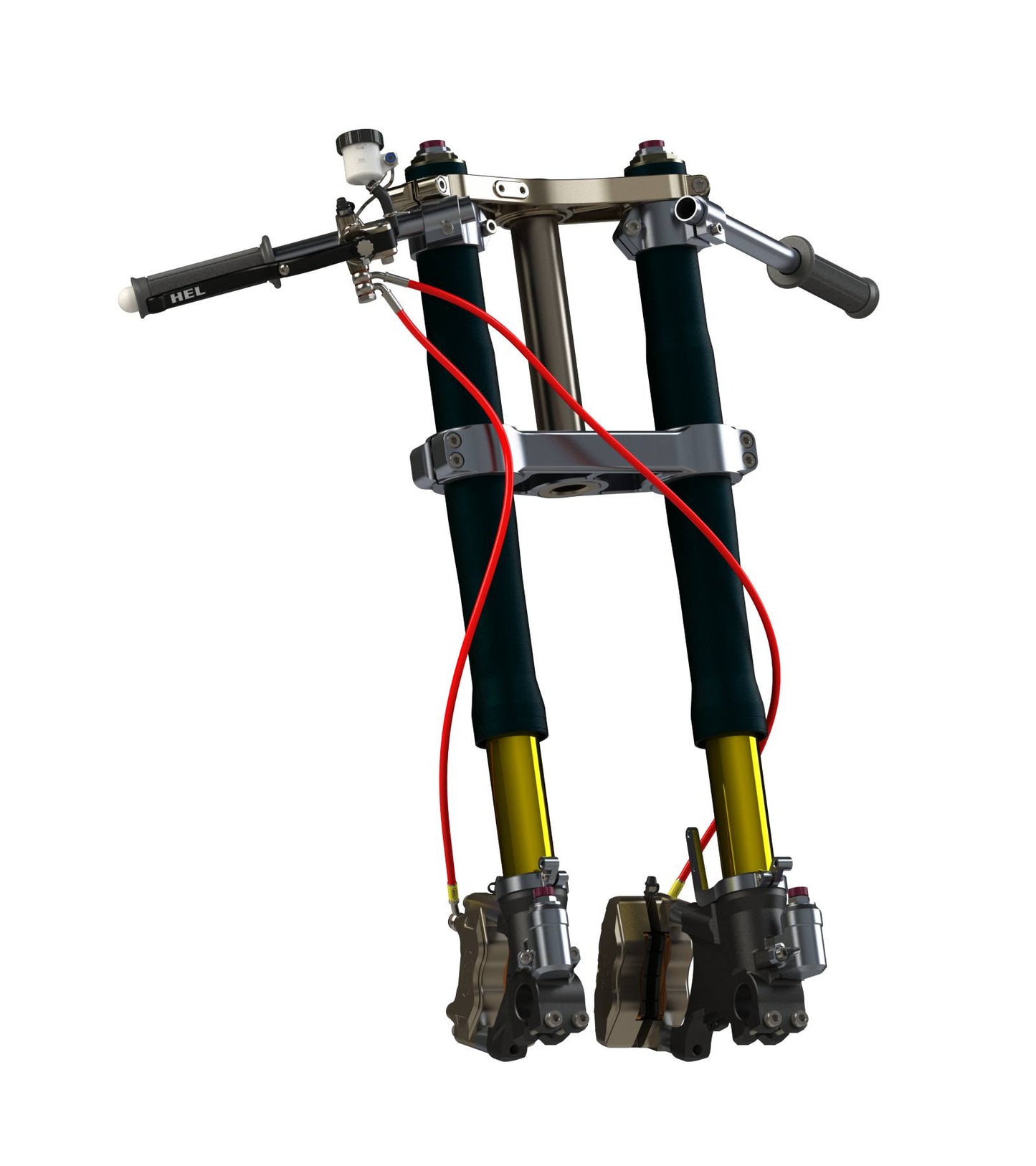 Honda RVF400R NC35 94 - 96 bremseslanger (Type F) - HEL - Pitboxen.dk