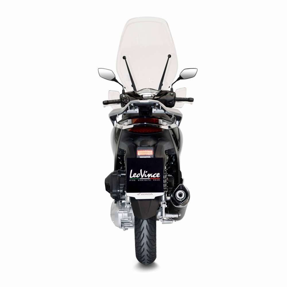 Honda SH 125i 20 - 23 Slip - on udstødning - LeoVince LV - 1 Evo - Pitboxen.dk