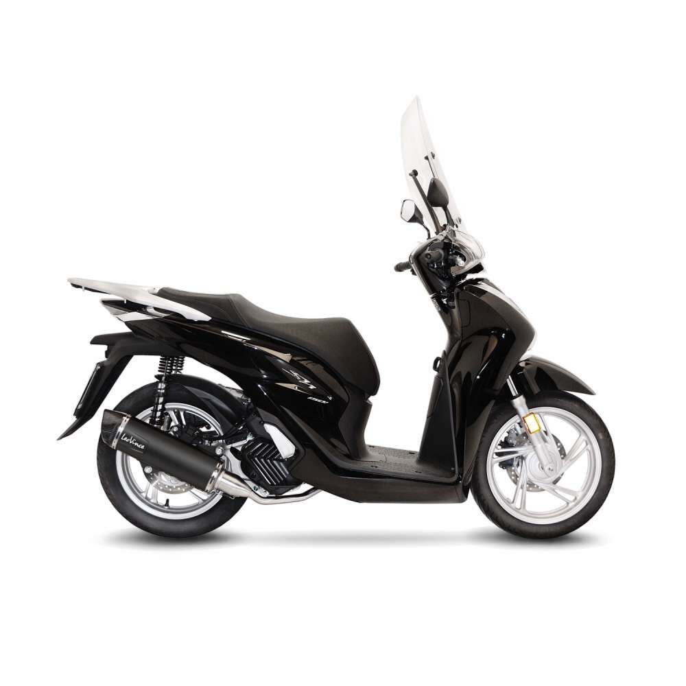 Honda SH 125i 20 - 23 Slip - on udstødning - LeoVince LV - 1 Evo - Pitboxen.dk
