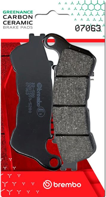 Honda SH 300 I 07 - 19 m.fl. bremseklodser, Carbon keramisk (OEM) - Brembo - Pitboxen.dk