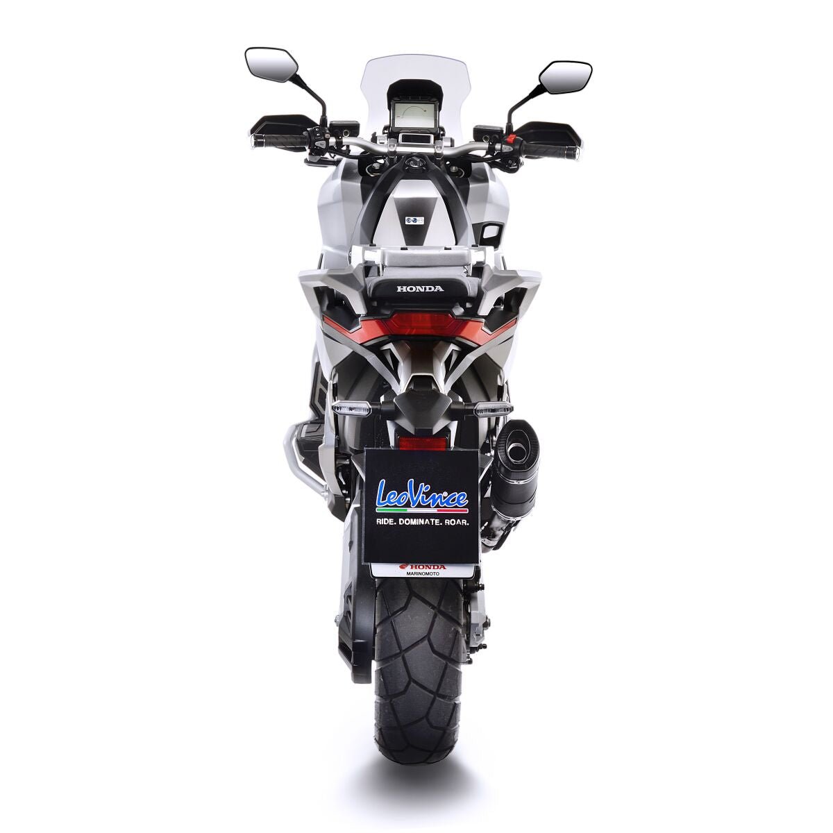 Honda X - ADV 17 - 24 Slip - on udstødning - LeoVince LV Pro Carbon - Pitboxen.dk