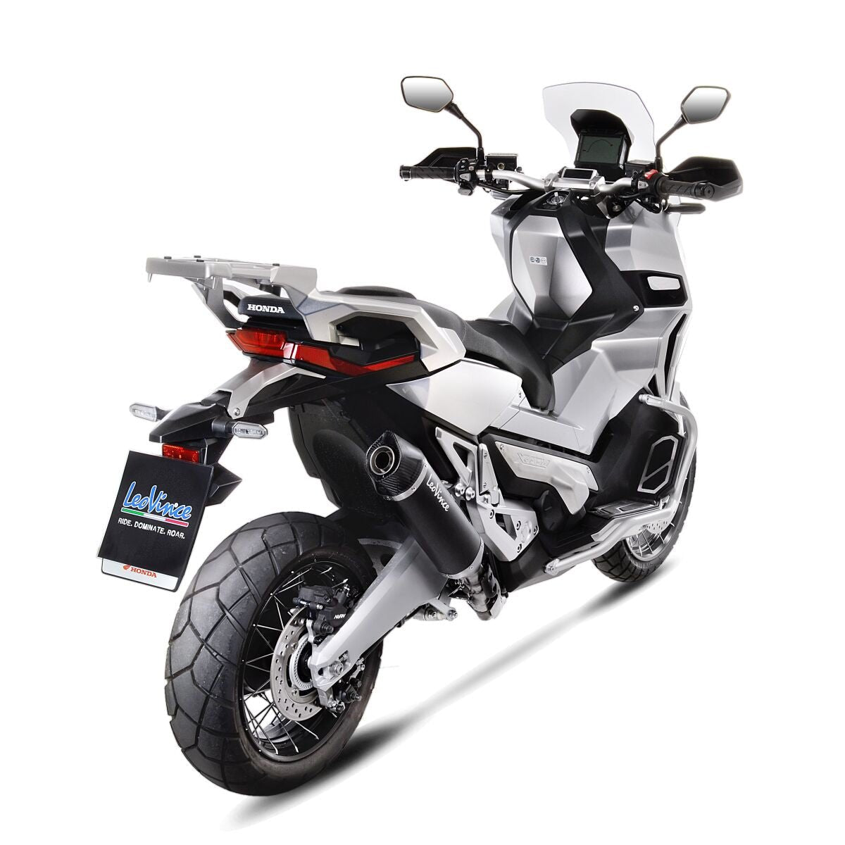 Honda X - ADV 17 - 24 Slip - on udstødning - LeoVince Nero - Pitboxen.dk