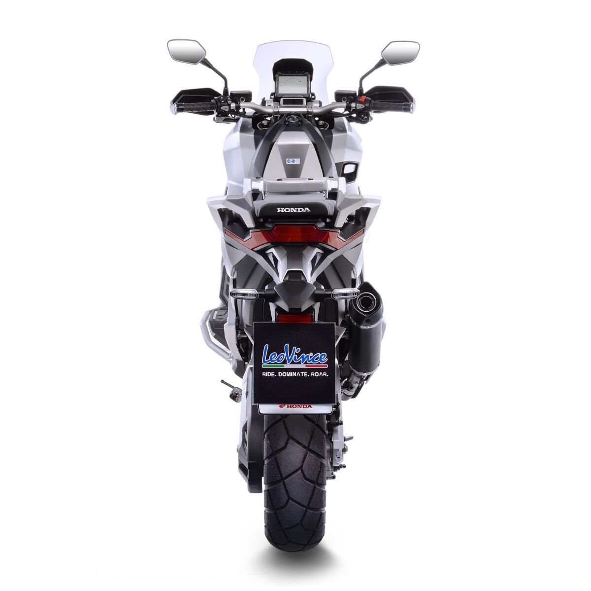 Honda X - ADV 17 - 24 Slip - on udstødning - LeoVince Nero - Pitboxen.dk