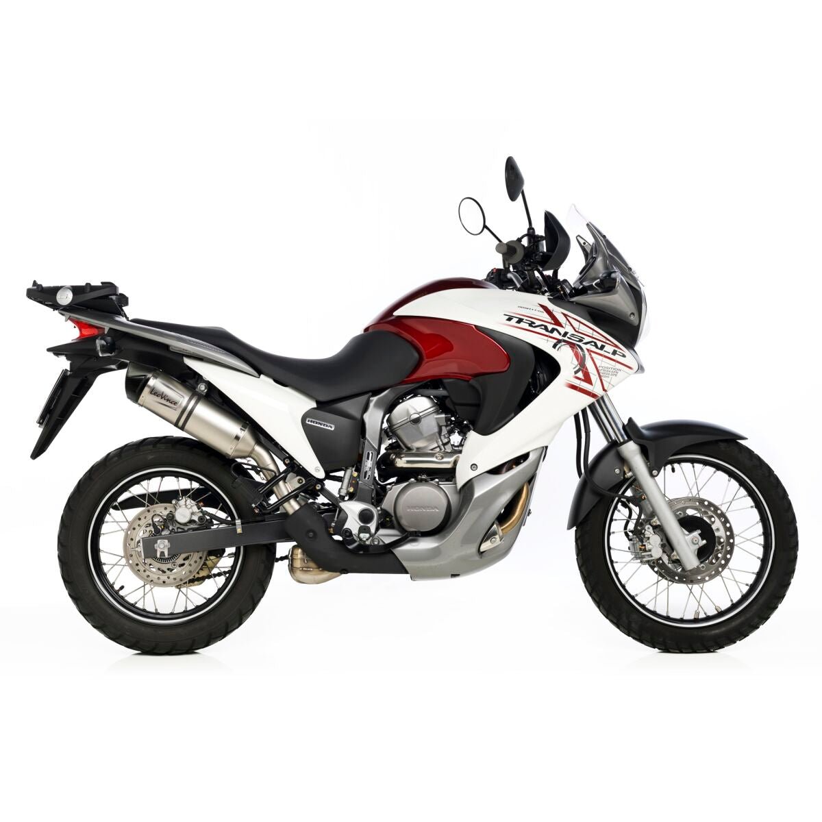 Honda XL 700 Transalp 08 - 13 Slip - on udstødning - LeoVince LV - 1 Evo - Pitboxen.dk