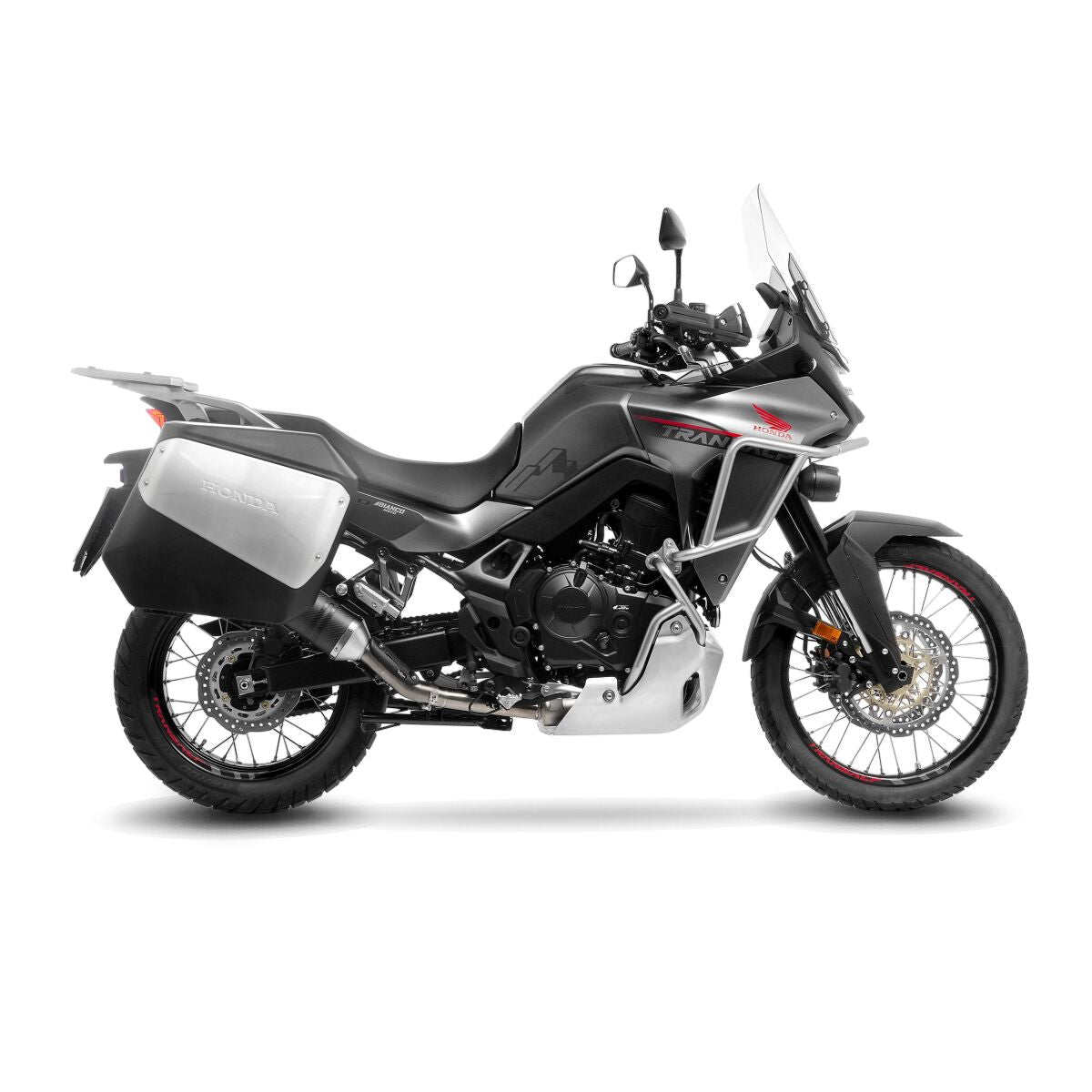 Honda XL 750 Transalp 23 - 24 Slip - on udstødning - LeoVince LV - 1 Evo Carbon - Pitboxen.dk