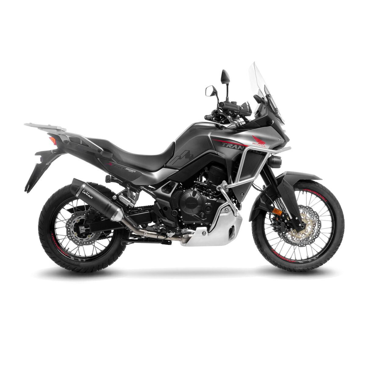 Honda XL 750 Transalp 23 - 24 Slip - on udstødning - LeoVince LV - 1 Evo Carbon - Pitboxen.dk