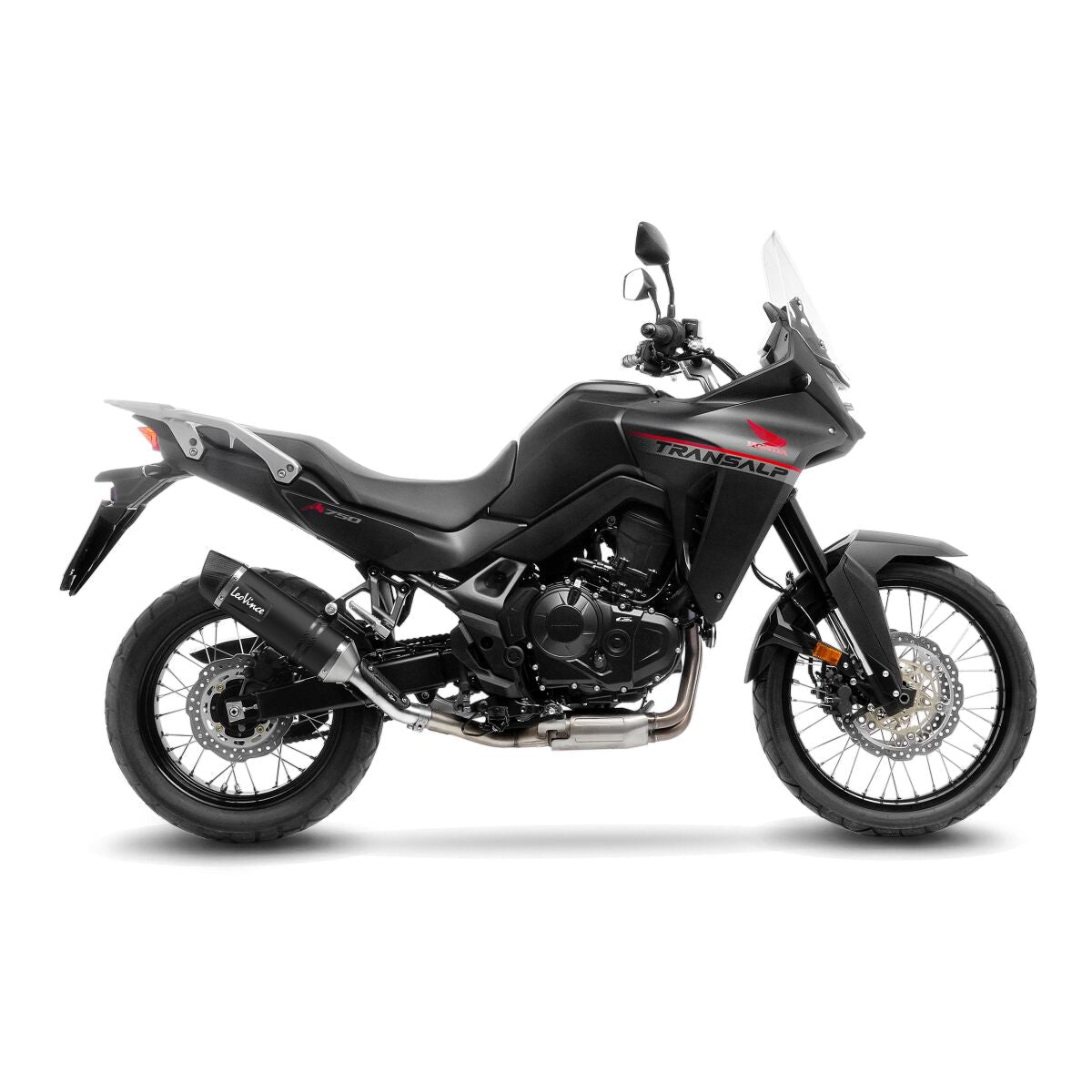 Honda XL 750 Transalp 23 - 25 Slip - on udstødning - LeoVince LV - 1 Evo Black - Pitboxen.dk