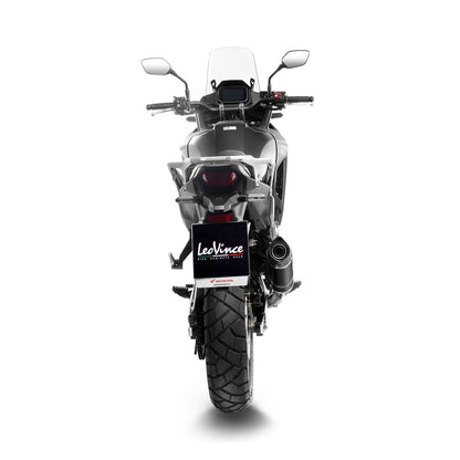 Honda XL 750 Transalp 23 - 25 Slip - on udstødning - LeoVince LV - 1 Evo Black - Pitboxen.dk