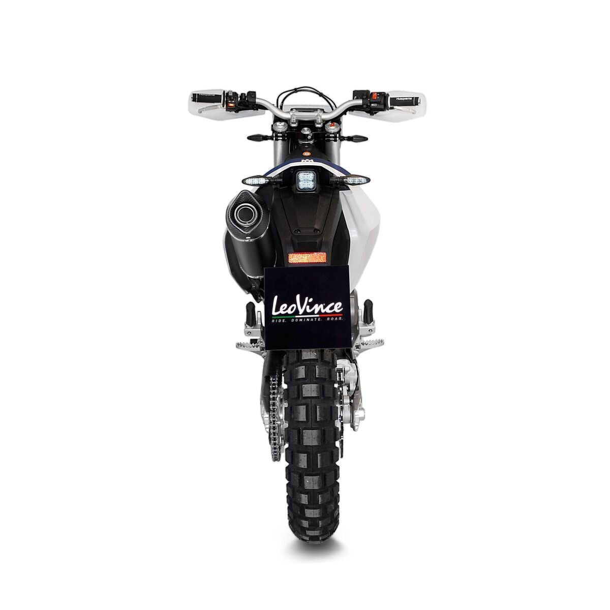 Husqvarna 701 Enduro 21 - 24 Slip - on udstødning - LeoVince Nero - Pitboxen.dk