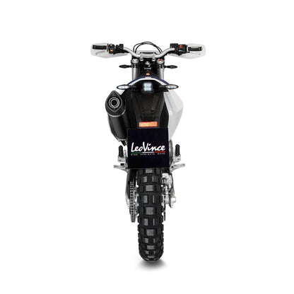 Husqvarna 701 Supermoto 17 - 20 Full system - LeoVince LV - 1 Black - Pitboxen.dk