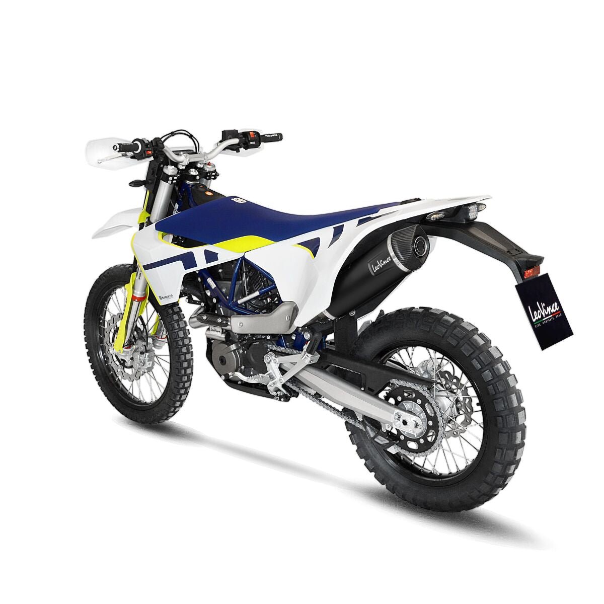 Husqvarna 701 Supermoto 17 - 20 Full system - LeoVince LV - 1 Black - Pitboxen.dk