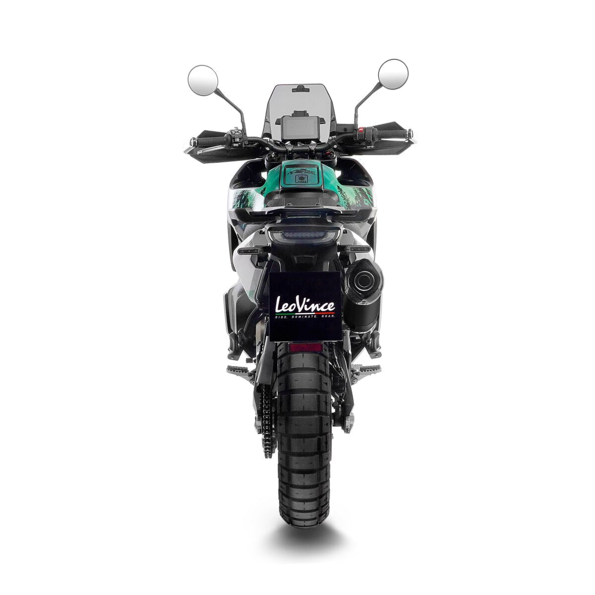 Husqvarna Norden 901 22 - 25 Slip - on udstødning - LeoVince LV - 1 Evo Black - Pitboxen.dk