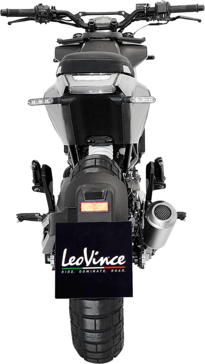 Husqvarna Svartpilen 125 21 - 23 Slip - on udstødning - LeoVince LV - 10 - Pitboxen.dk