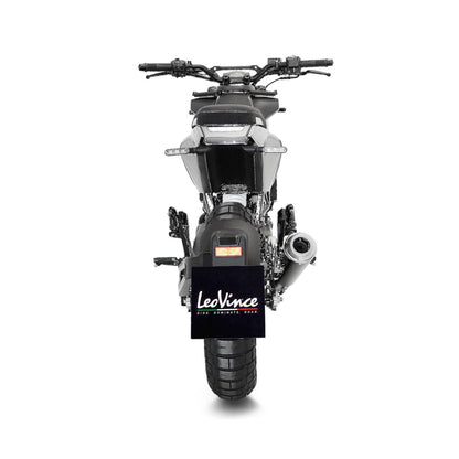 Husqvarna Svartpilen 401 20 - 23 Slip - on udstødning - LeoVince GP One - Pitboxen.dk