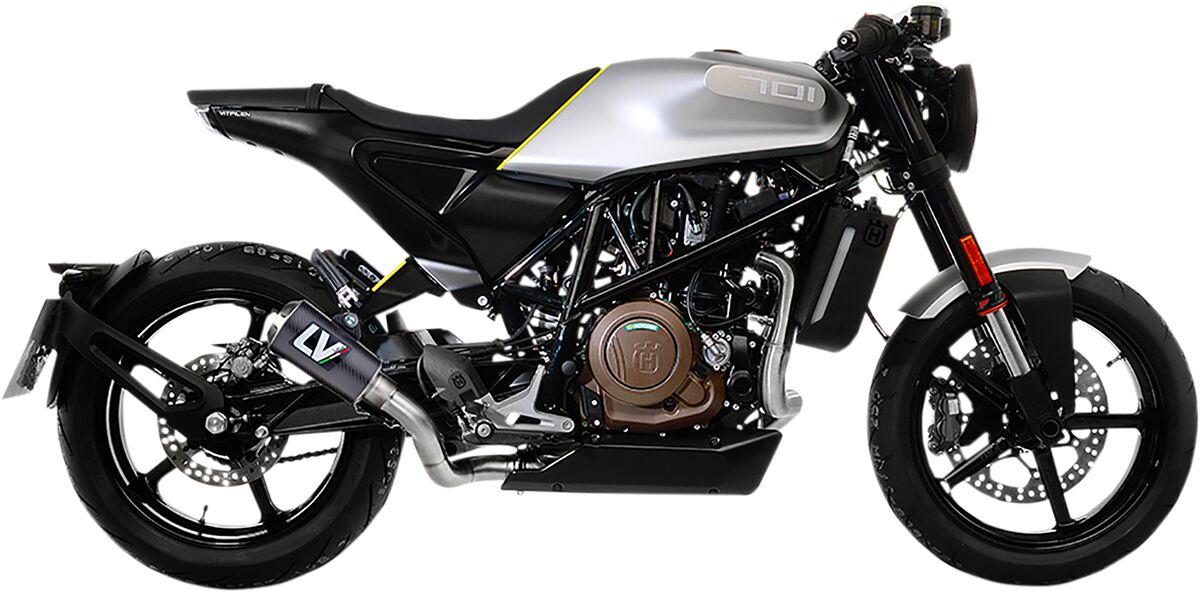 Husqvarna Vitpilen 125 21 - 23 Slip - on udstødning - LeoVince LV - 10 - Pitboxen.dk