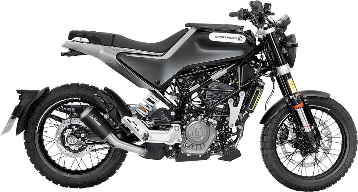Husqvarna Vitpilen 125 21 - 23 Slip - on udstødning - LeoVince LV - 10 - Pitboxen.dk