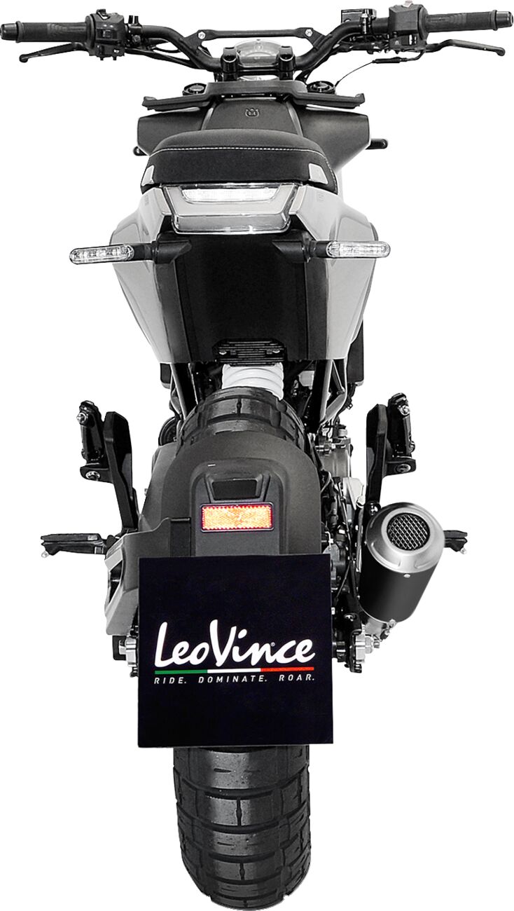 Husqvarna Vitpilen 125 21 - 23 Slip - on udstødning - LeoVince LV - 10 - Pitboxen.dk