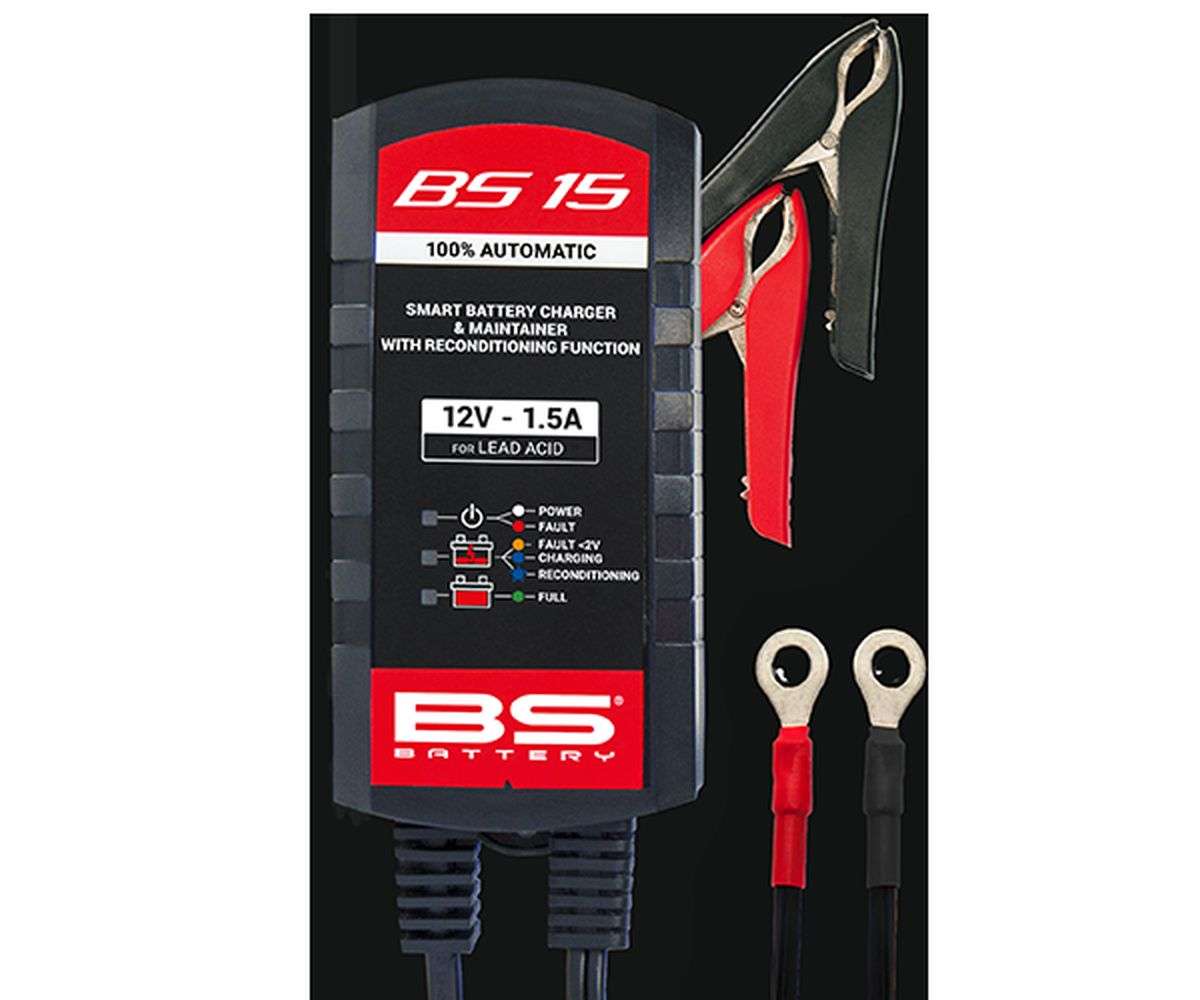Batterilader til MC - BS Battery BS15