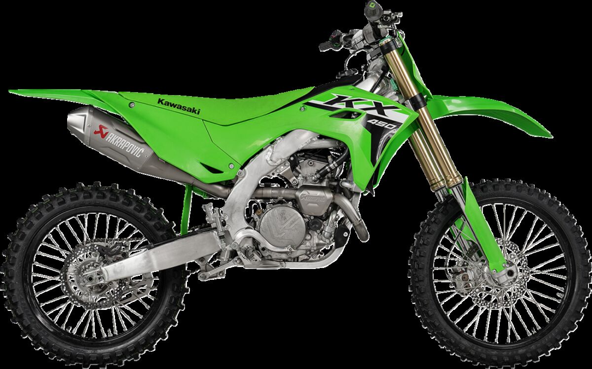Kawasaki KX450 F 24 - 24 komplet udstødning - Akrapovic Evolution - Pitboxen.dk