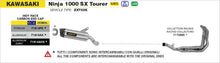 Kawasaki Ninja 1000 SX Tourer 2021-2024 Arrow udstødning. Slip-on udstødninger, komplette udstødninger, manifold/forrør. Find det hos Pitboxen.dk