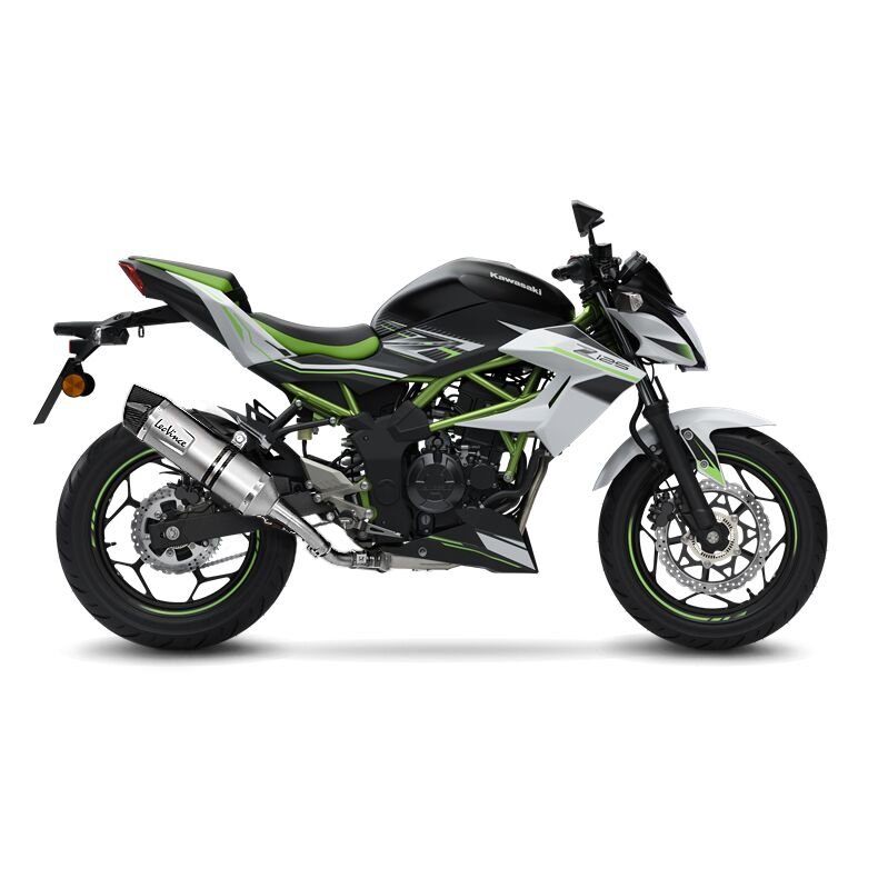 Kawasaki Ninja 125 19 - 24 Slip - on udstødning - LeoVince LV - 1 Evo - Pitboxen.dk