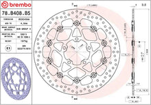 Kawasaki Ninja 18 - 20 m.fl. bremseskive for, ORO flydende - Brembo - Pitboxen.dk
