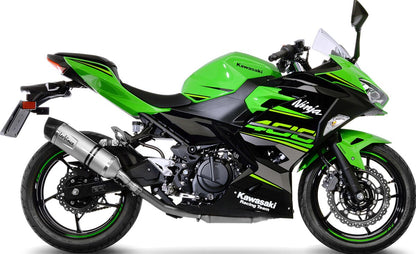 Kawasaki Ninja 500 24 - 25 Slip - on udstødning - LeoVince LV - 1 - Pitboxen.dk