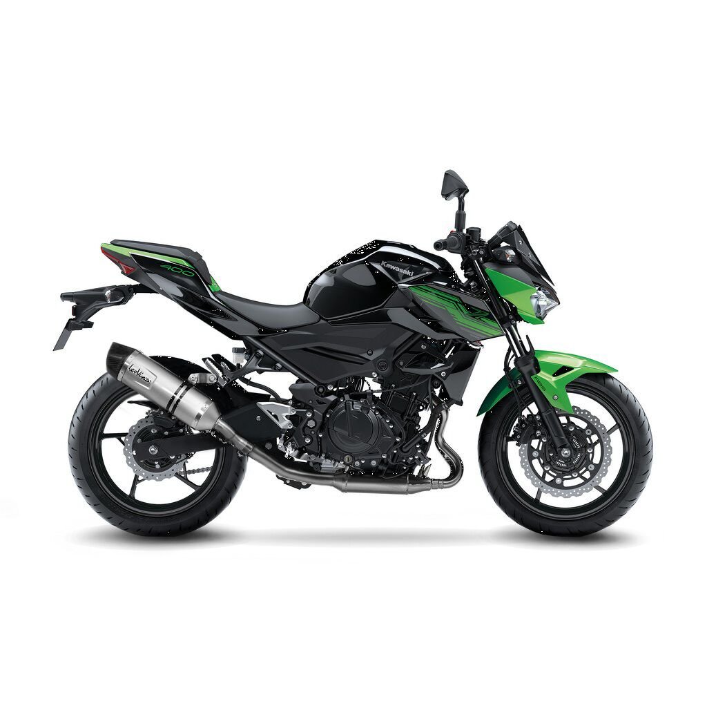 Kawasaki Ninja 500 24 - 25 Slip - on udstødning - LeoVince LV - 1 - Pitboxen.dk