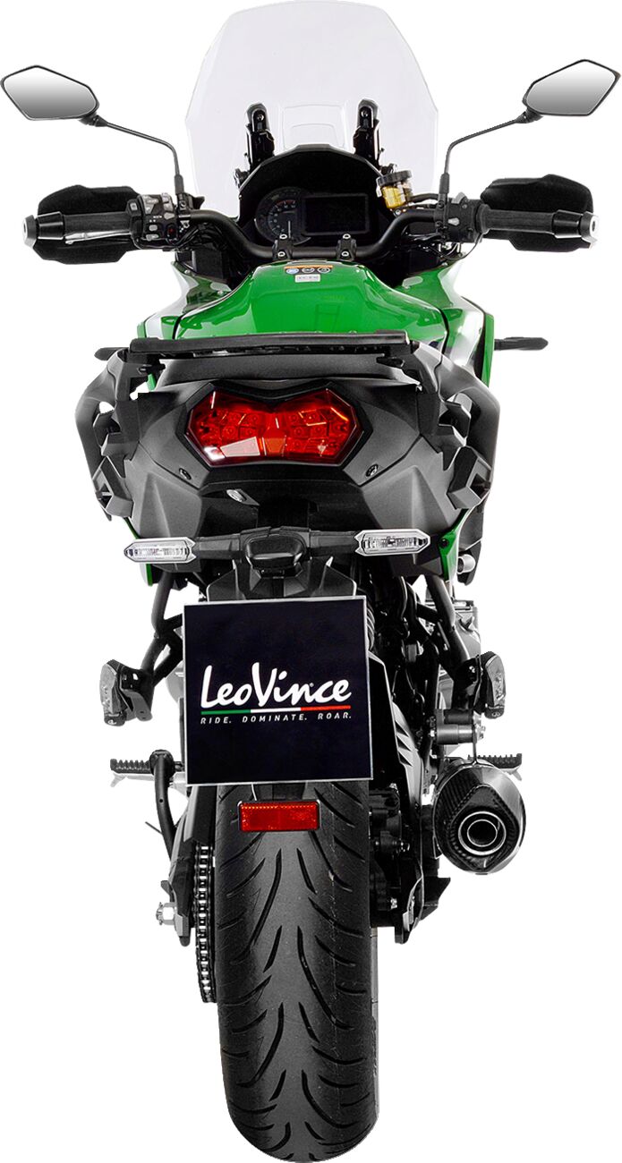 Kawasaki Versys 1000 19 - 24 Slip - on udstødning - LeoVince Nero - Pitboxen.dk