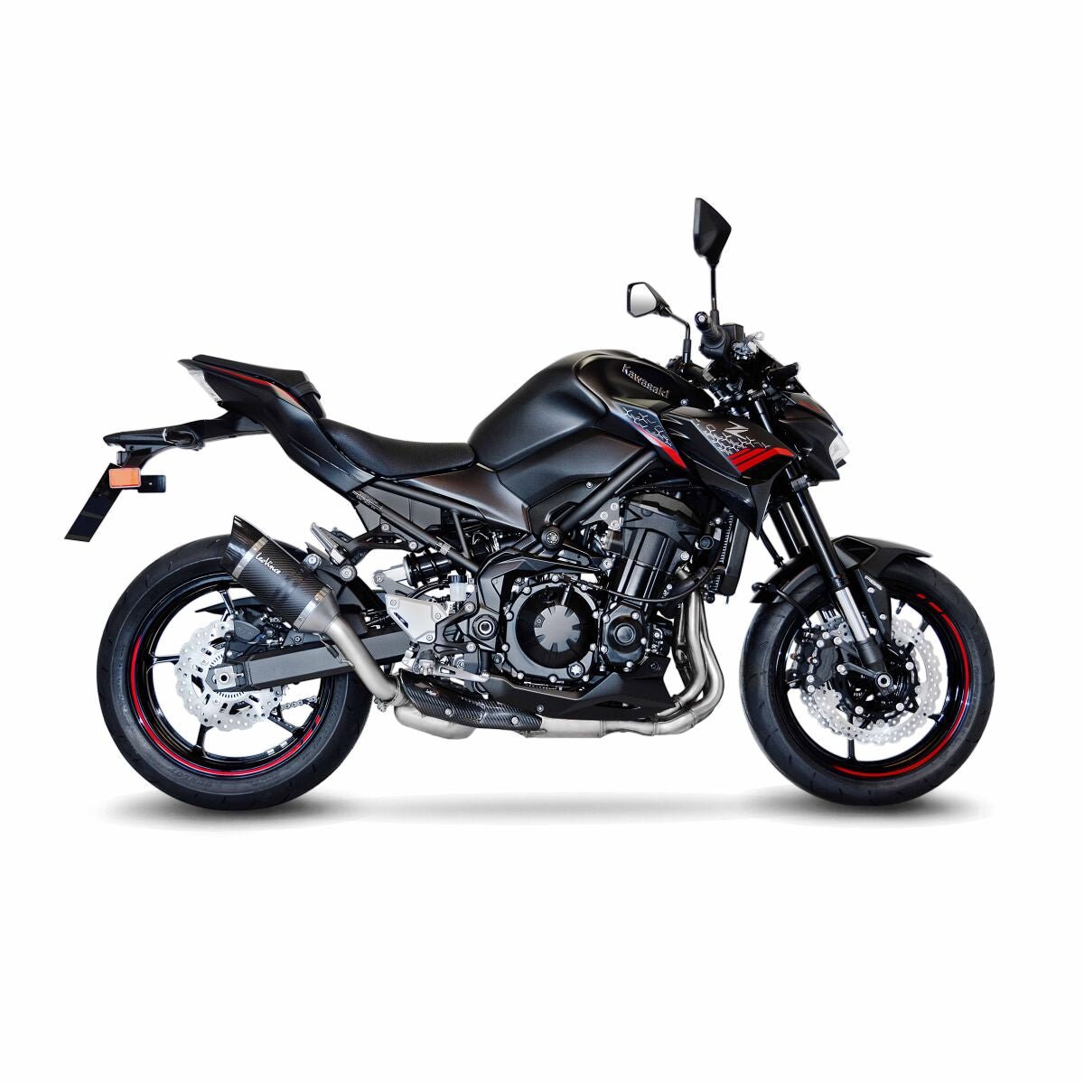 Kawasaki Z 900 20 - 24 Slip - on udstødning - LeoVince LV Pro Carbon - Pitboxen.dk
