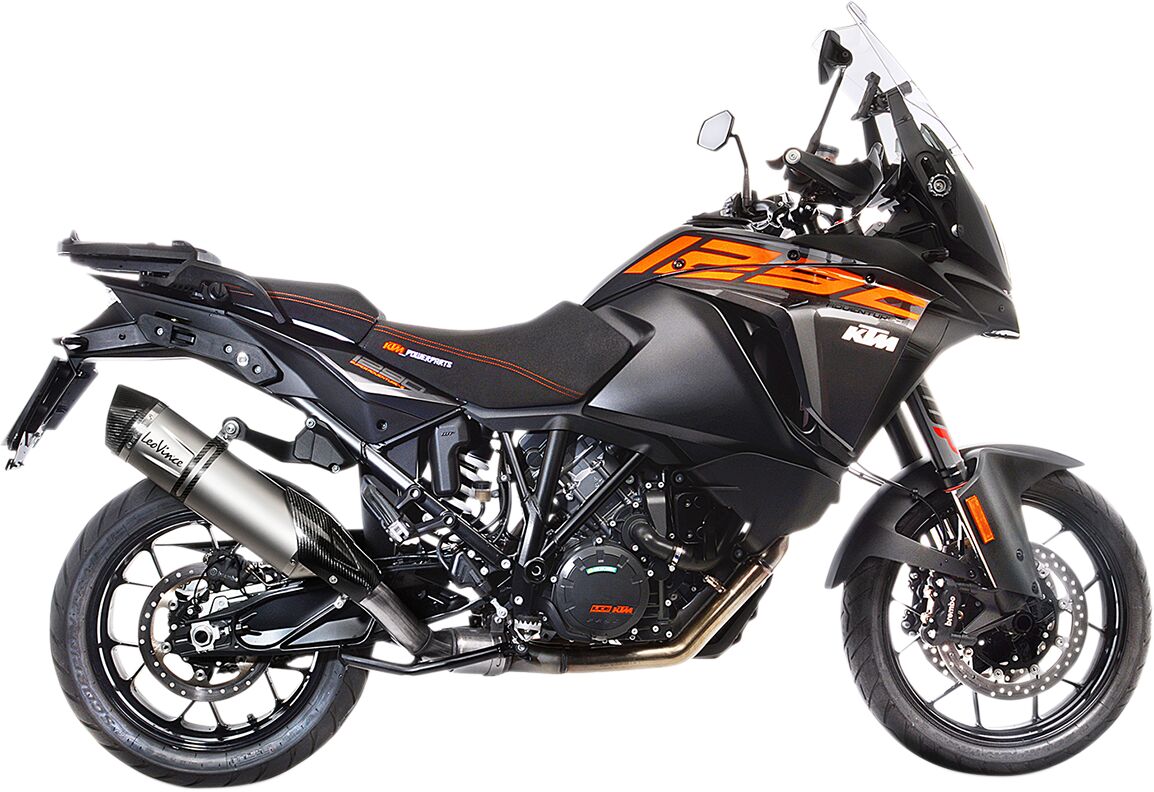KTM 1090 Adventure R 17 - 19 Slip - on udstødning - LeoVince LV - 1 - Pitboxen.dk