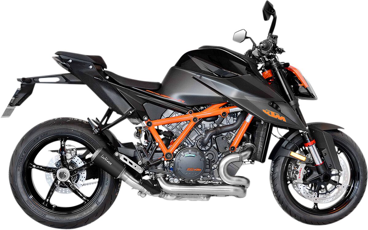 KTM 1290 Superduke R / RR 20 - 23 Slip - on udstødning - LeoVince LV - 10 Black - Pitboxen.dk