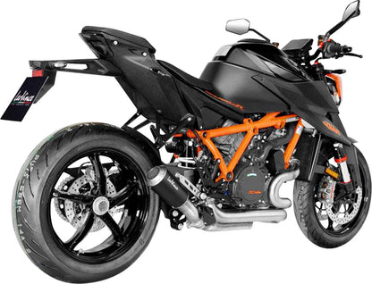 KTM 1290 Superduke R / RR 20 - 23 Slip - on udstødning - LeoVince LV - 10 Black - Pitboxen.dk