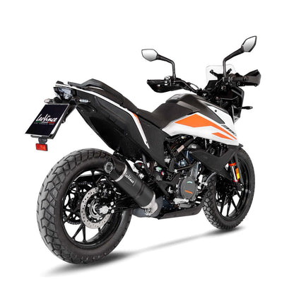 KTM 390 Adventure 20 - 24 Slip - on udstødning - LeoVince LV - 1 Evo Black - Pitboxen.dk