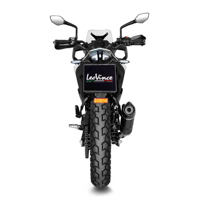 KTM 390 Adventure 20 - 24 Slip - on udstødning - LeoVince LV - 1 Evo Black - Pitboxen.dk