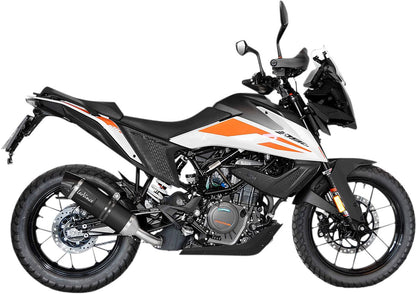 KTM 390 Adventure 20 - 24 Slip - on udstødning - LeoVince LV - 1 Evo Black - Pitboxen.dk