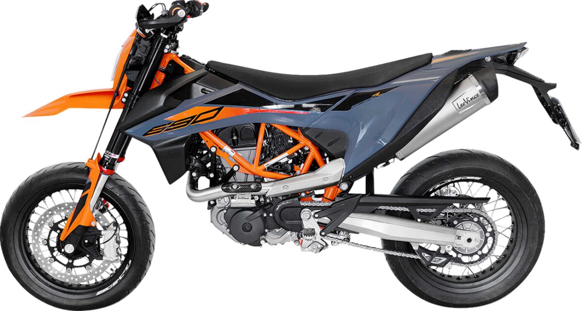 KTM 690 Enduro R 19 - 24 Full system - LeoVince LV - 1 - Pitboxen.dk