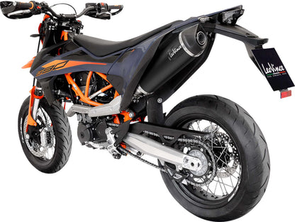 KTM 690 Enduro R 19 - 24 Slip - on udstødning - LeoVince Nero - Pitboxen.dk